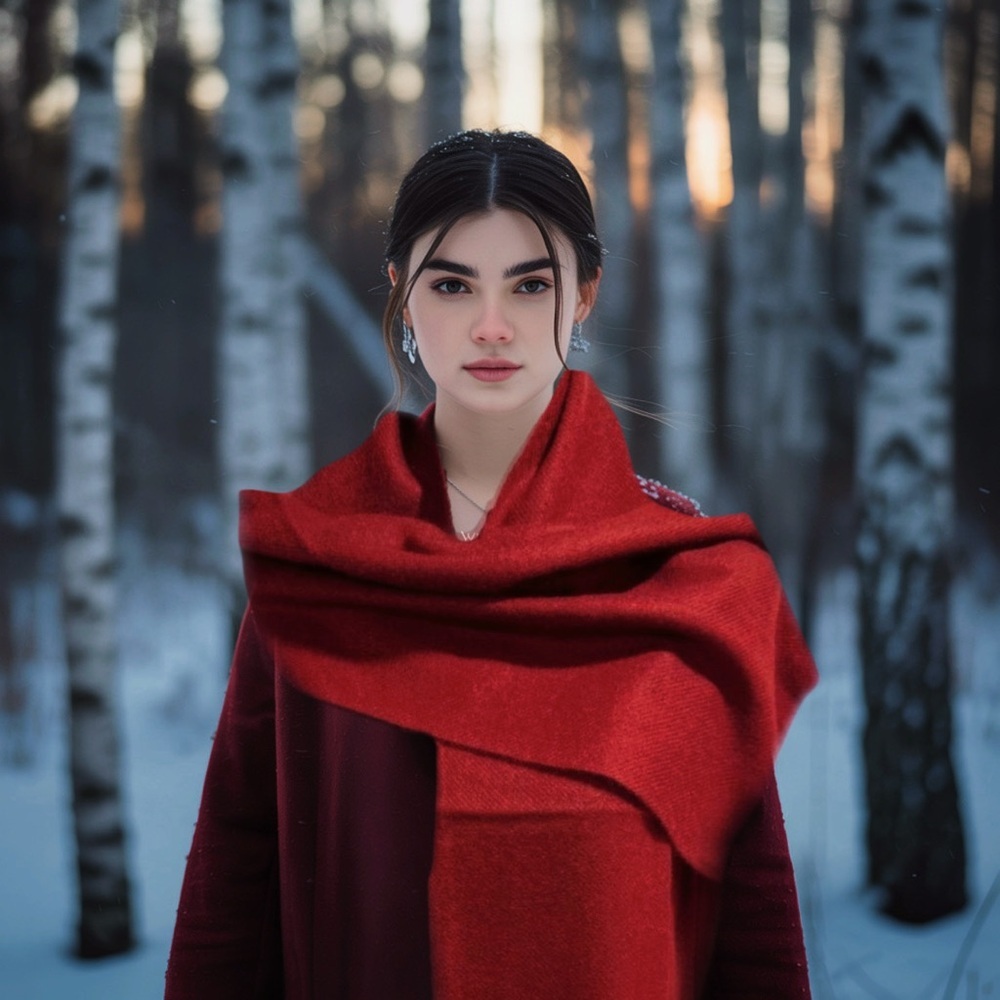 NWT Chyangra Pashmina 100% Pure 4-Ply Cashmere Scarf Handmade Nepal COA-PURE RED - Picture 17 of 17